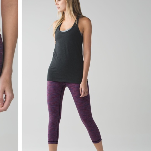 Lululemon Wunder Under Crop - Picture 1 of 8